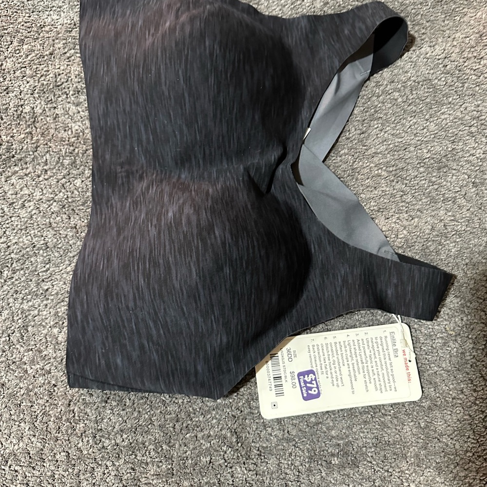 Lululemon Enlite Black Sports Bra